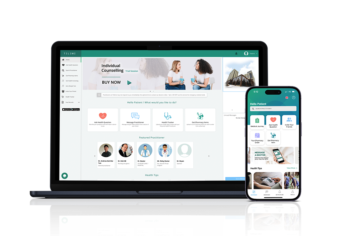MacBook&Iphone Teleme Mockup Reflection